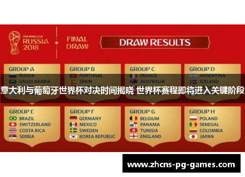 意大利与葡萄牙世界杯对决时间揭晓 世界杯赛程即将进入关键阶段